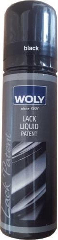Woly Lack Liquid Patent Zwart (Schoenonderhoud - Lak leer)