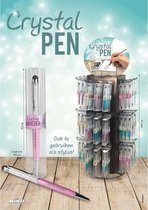 Miko Crystal Pen - Met stylus pen - Met leuke spreuk - Speciaal voor jou