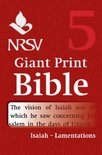 NRSV Giant Print Bible: Volume 5, Isaiah – Lamentations