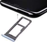 Simkaarthouder / sim tray geschikt voor Samsung Galaxy S8 Blauw