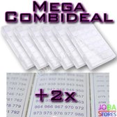 Diamond Painting "JobaStores®" Sorteerdoos Mega Combideal 28 slots (6 stuks + 2x DMC stickers)