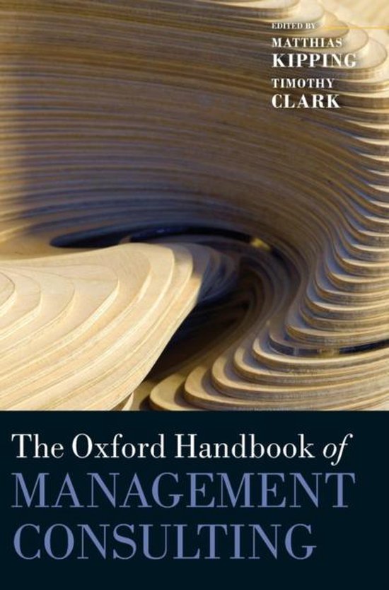 Oxford Handbook Of Management Consulting - cover