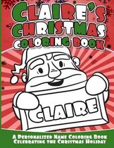 Claire's Christmas Coloring Book