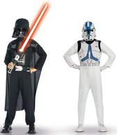 Darth Vader en Clone trooper Star Wars� pak voor kinderen - Verkleedkleding - 116/128