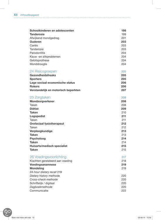 Voeding en mondgezondheid