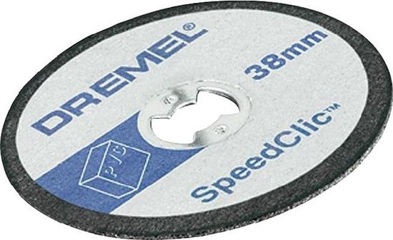 Dremel Lot de 12 disques EZ SpeedClic pour la découpe des métaux (SC456B)  au meilleur prix sur
