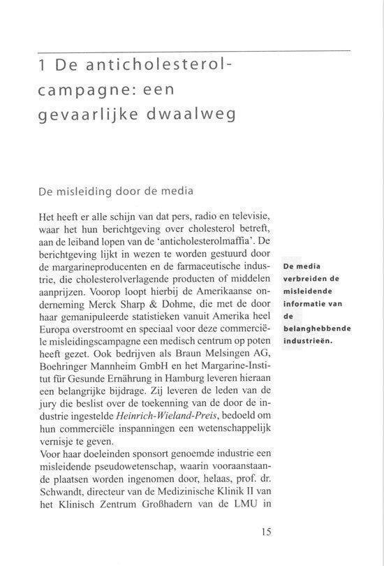 De cholesterol-leugen