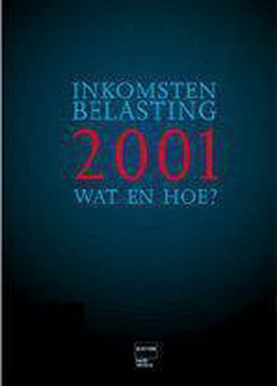 2002 Inkomstenbelasting 2001 - cover
