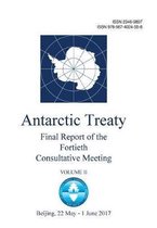 Final Report of the Fortieth Antarctic Treaty Consultative Meeting - Volume II