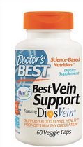Best ader ondersteuning met DiosVein (60 Veggie Caps) - Doctor's Best