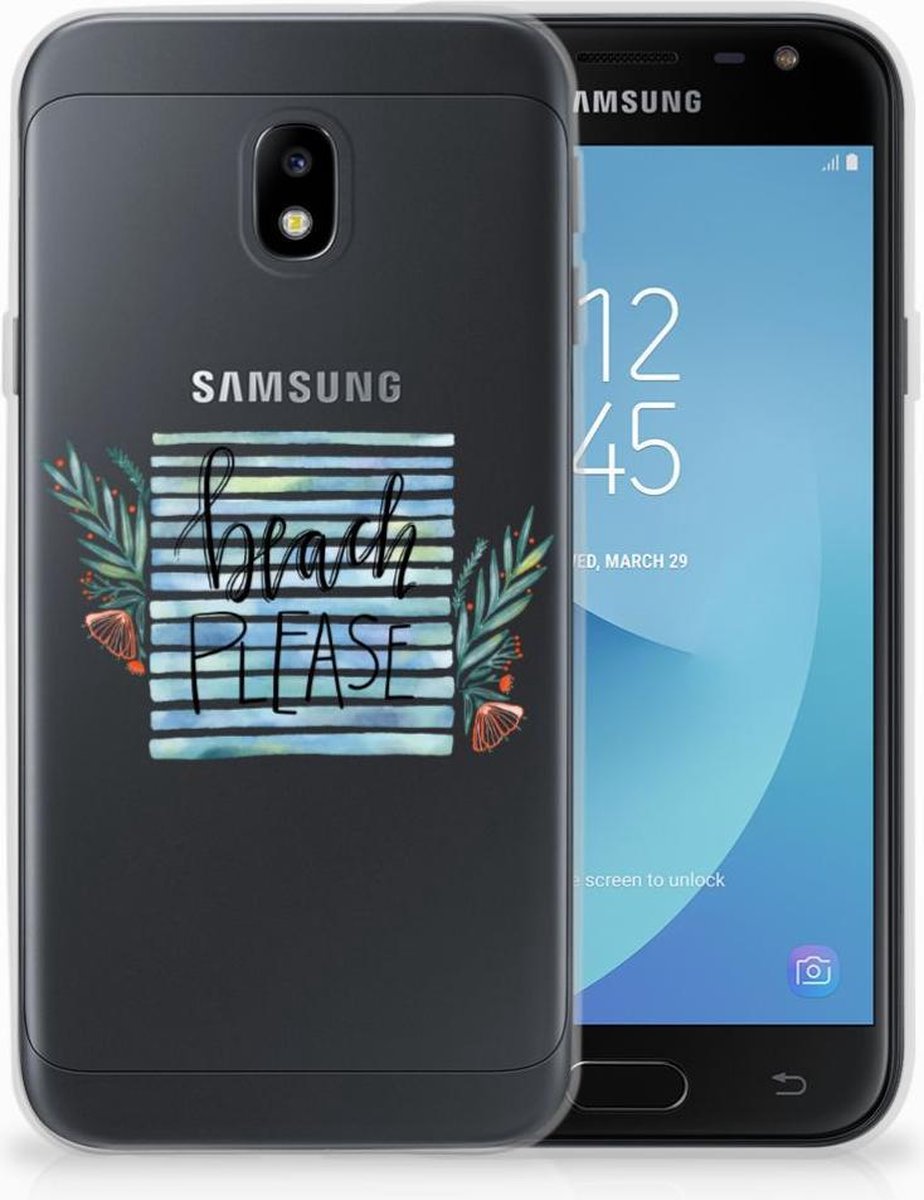 Samsung Galaxy J3 2017 Telefoonhoesje met Naam Boho Beach