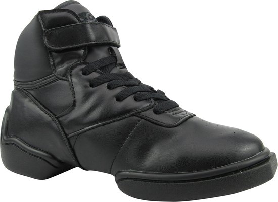 Rumpf 1500 High Top Sneaker Leather upper black Jazz Street Hip Hop Zwart  Maat 36.5, | bol.com
