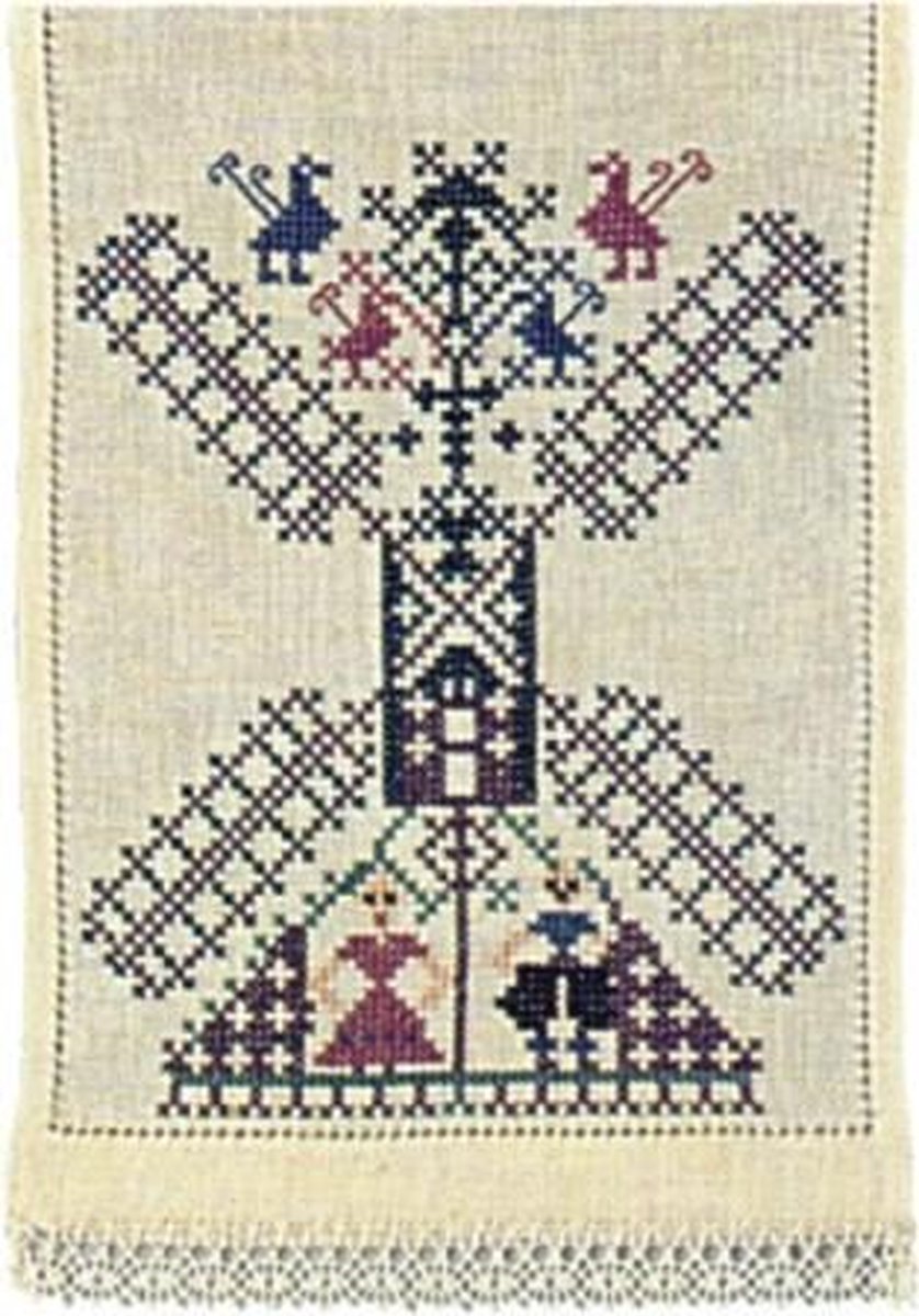 borduurpakket 13001 klokkenkleedje, molen