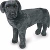 foto van Mega knuffel hond zwarte labrador