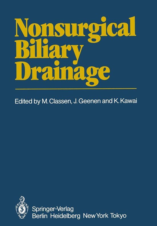 Medicine (R0) - Nonsurgical Biliary Drainage - cover