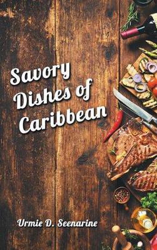 Savory dishes of Caribbean - cover