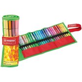 STABILO Pen 68 Rollerset Fan Edition - Groen