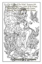 The Wings of The Wind  Features 100 Pages of Fantasy Fairy Ladies With Wings, Flying Fairies Scenes, Butterfly Fairies, Dragons, and Creatures (Adult Coloring Book)