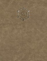 Monogram  M  Grid Sketchbook