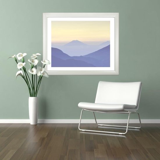 Homedecoration Colorado - Cadre photo - Format photo - 39 x 98 cm - Blanc mat