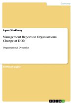 Management Report on Organisational Change at E.ON