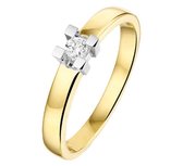 Ring Diamant 0.075ct H Si