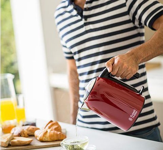 Russell Hobbs Colours Plus+ 20412-70  - 1.7L Waterkoker - Rood