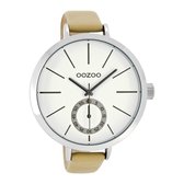 OOZOO Timepieces Bruin/Wit horloge C8315 (48 mm)