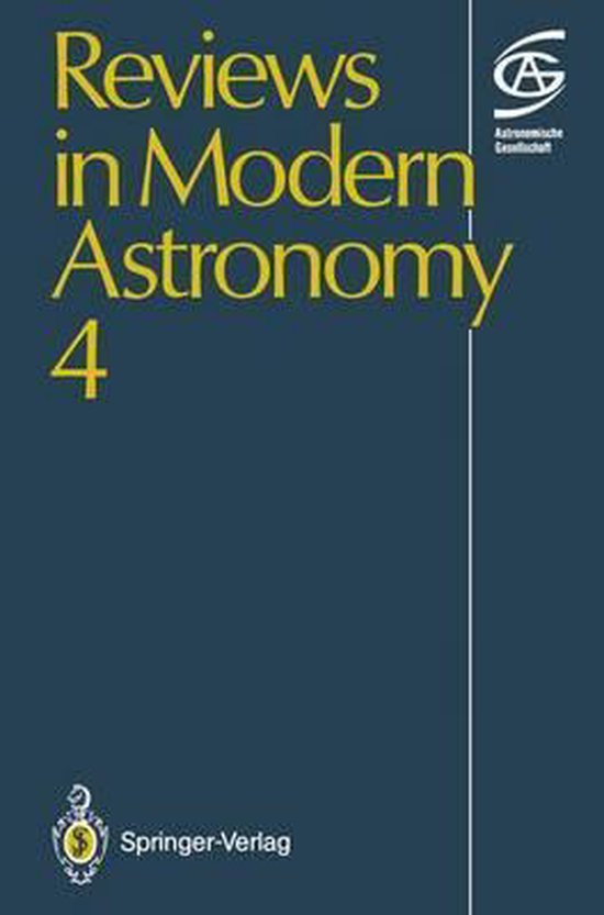 Reviews in Modern Astronomy - cover