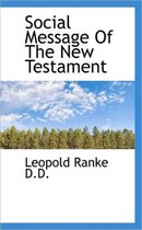 Social Message of the New Testament