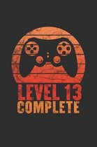 Level 13 Complete