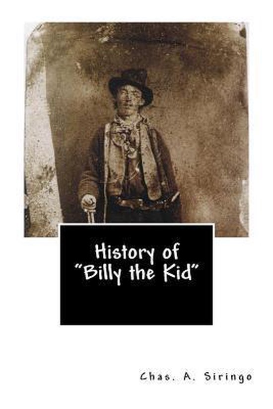 History of "Billy the Kid" - cover