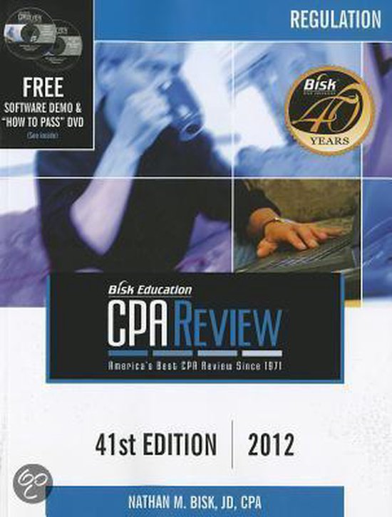 Bisk Comprehensive CPA Review, Nathan M. Bisk 9781579618773 Boeken