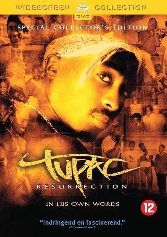 Cover van de film 'Tupac Resurrection'