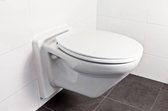 Toiletverhoger voor hangtoilet | Wit