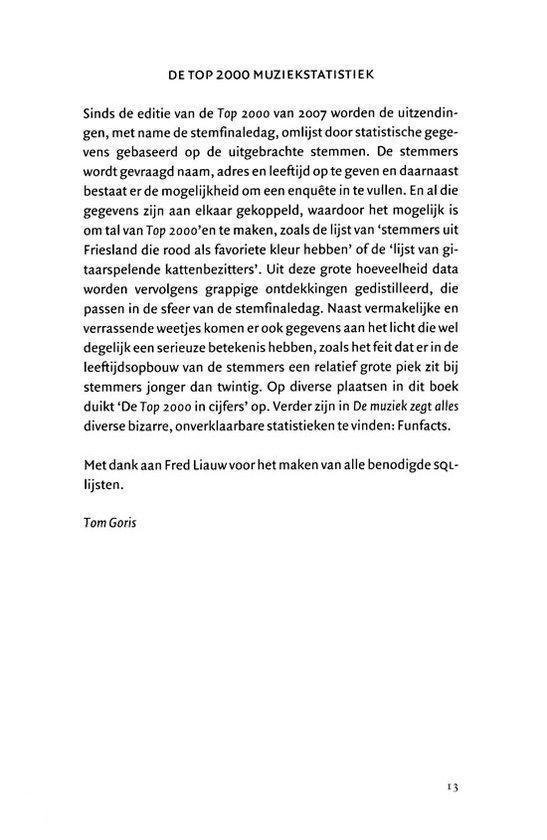 De muziek zegt alles