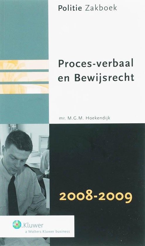 Zakboek Proces-verbaal 2008/2009 - cover