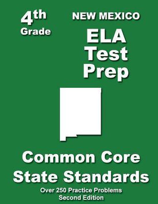 New Mexico 4th Grade ELA Test Prep - cover