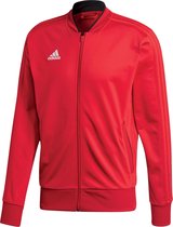 adidas Condivo 18 Trainingsjack Sportjas - Maat M  - Mannen - rood