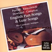 English Part Songs and Lute Songs (Pro Cantione Antiqua)