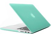 Hardshell Cover Mat Mintgroen MacBook Pro 15 inch Retina