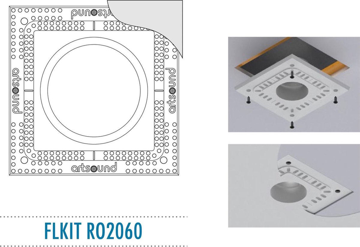 FLKIT RO2060, Flush mount kit voor RO2060