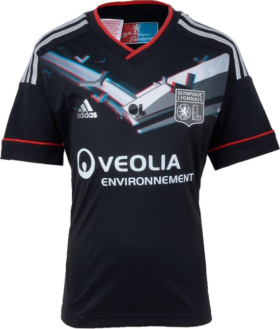 Adidas Olympique Lyon 3e Shirt Junior - 140 - Zwart | bol.com