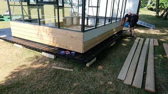 Fondation Qube 66 noir enduit