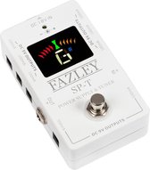 Fazley SP-T Stage tuner - Gitaareffecten - Voor gitaar en basgitaar - Effectvoeding - Wit