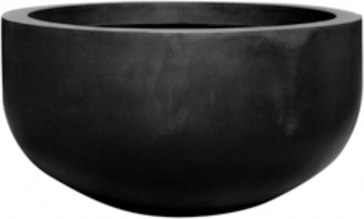 Pottery Pots - Plantenbak City bowl M - Ø110cm x H60cm - Indoor en Outdoor - Black