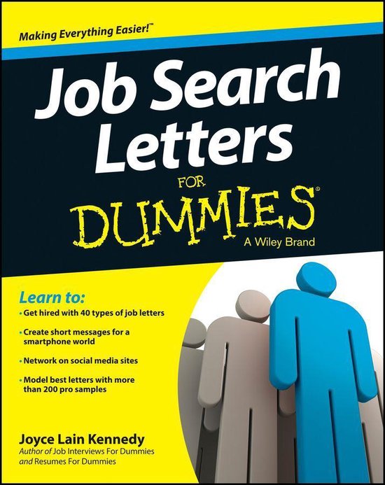 Job Search Letters For Dummies - cover