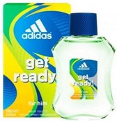 MULTI BUNDEL 3 stuks Adidas Trophy Get Ready Eau De Toilette Spray 100ml