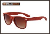 ☀Thunder☀ - Wayfarer Seattle - woodlook zonnebril
