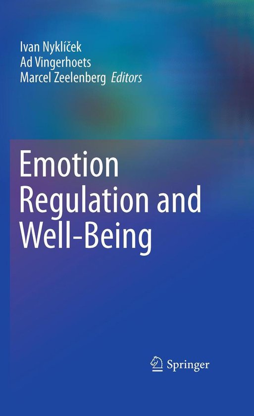 Emotion Regulation and Well-Being - cover